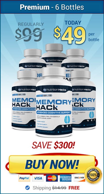 Buy Memory Hack 6 Bottle